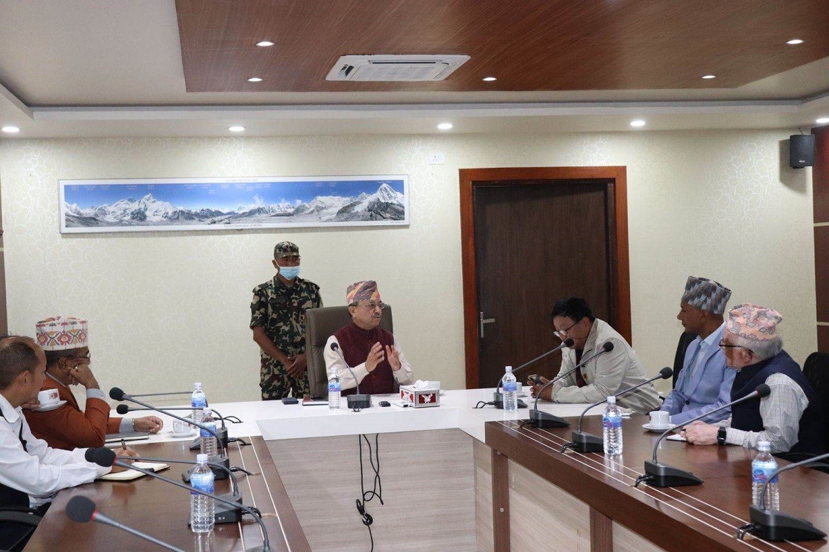 सरकारका प्रतिनिधि र महावीर पुनबीच आज पनि वार्ता हुँदै