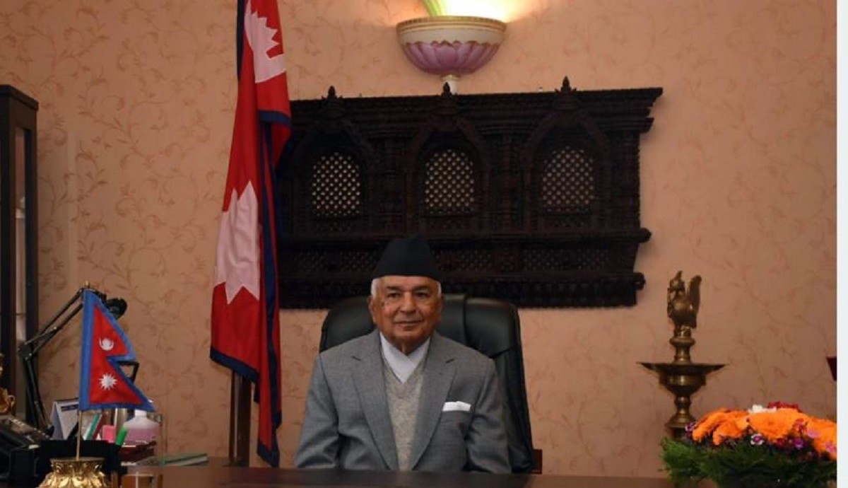 राष्ट्रपति रामचन्द्र पौडेलद्वारा अध्यादेश जारी