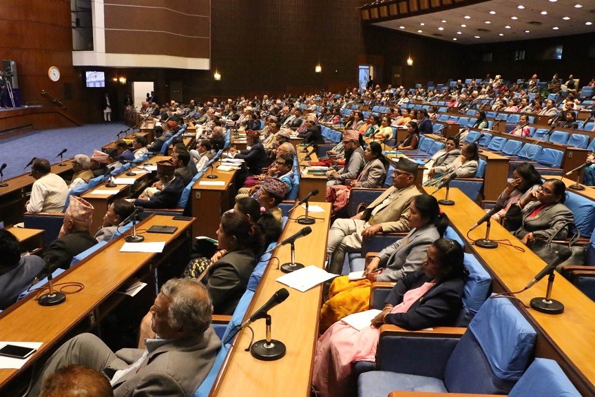 १५ मिनेटका लागि स्थगित गरिएको प्रतिनिधिसभा बैठक सुरु