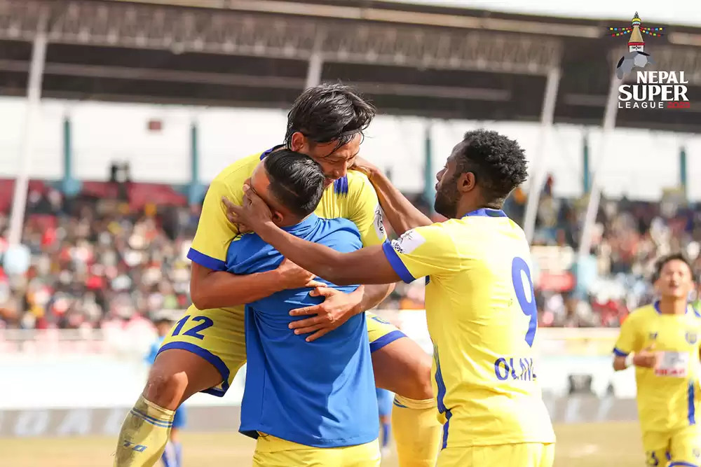 पोखरा ठण्डर्सलाई पेनाल्टीमा हराउदै धनगढी एनएसएलको फाइनलमा