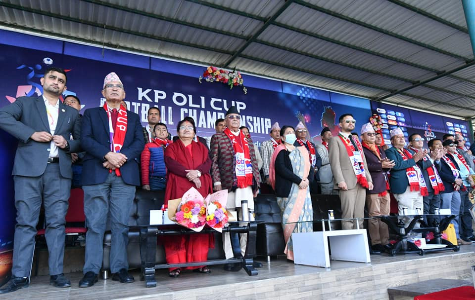 केपी ओली कप सुरू (फोटोफिचर)