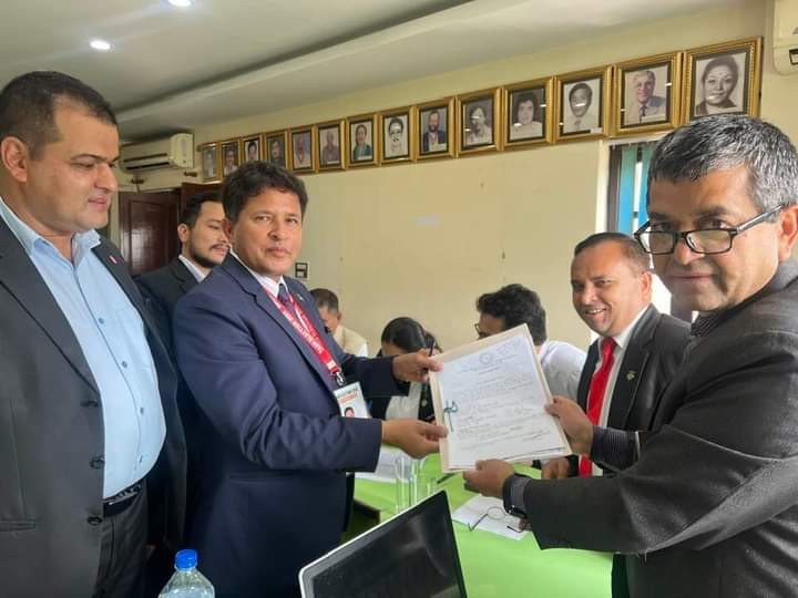 ट्रेकिङ एजेन्सीज एसोसिएसन अफ नेपाल (टान) निर्वाचन २०२४ : सागर पाण्डे समुहद्वारा उम्मेदवार दर्ता