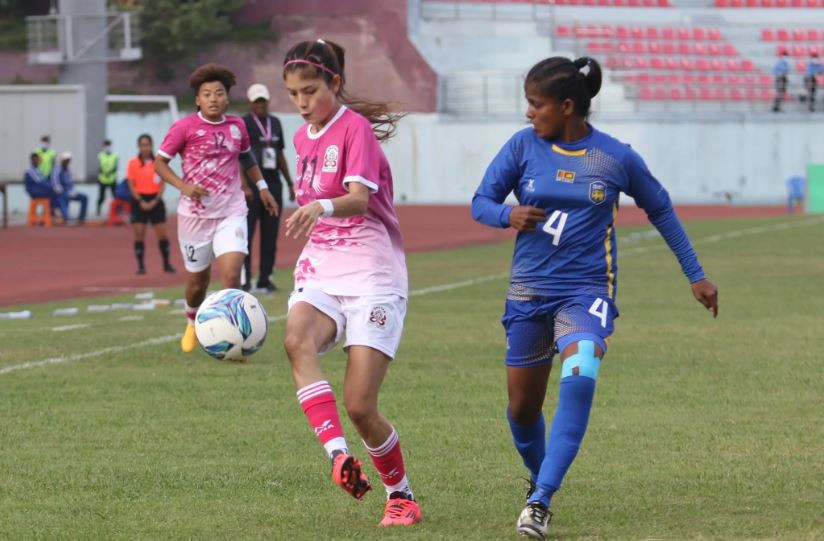 साफ महिला च्याम्पियनसिप : भूटानले श्रीलंकालाई हराउँदै पहिलो स्थानमा