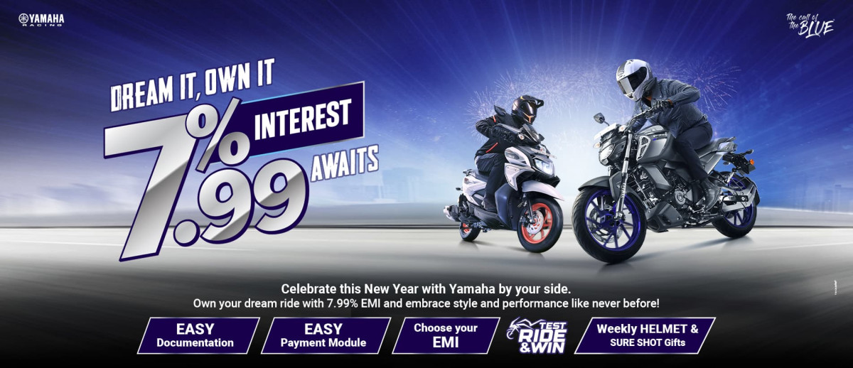 Yamaha Nepal Launches ';Dream It, Own It'; Finance Scheme with a low interest of 7.99% Interest Rate