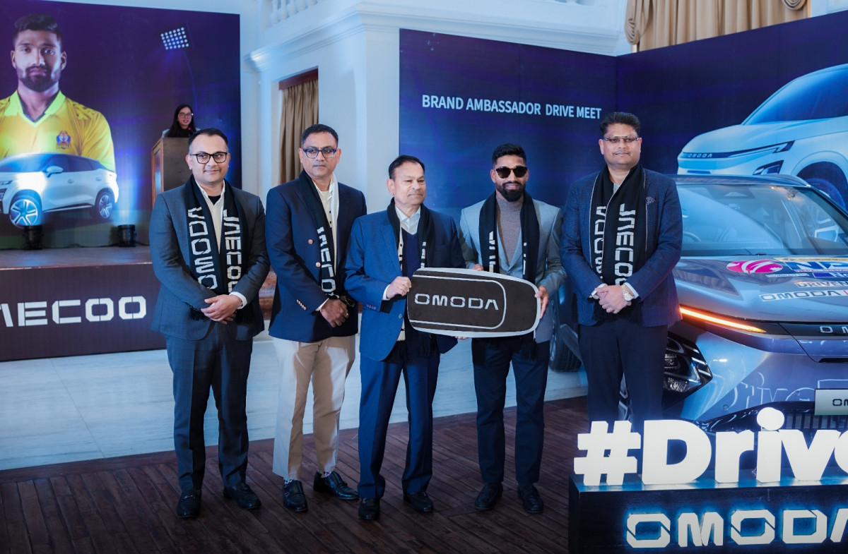 SPG Automobiles appoints Dipendra Singh Airee as the Brand Ambassador of Omoda and Jaecoo in Nepal