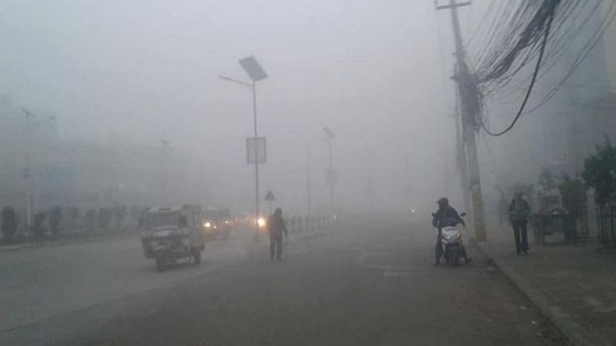तराईमा बाक्लो हुस्सु र कुहिरो, चिसोले जनजीवन कष्टकर