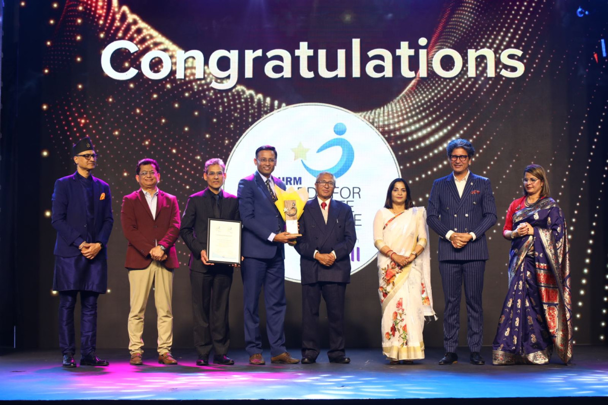 HRM नेपालद्वारा आयोजित अवार्ड फर कर्पोरेट एक्सिलेन्स २०२४ मा सिटिजन लाइफ इन्स्योरेन्स सम्मानित
