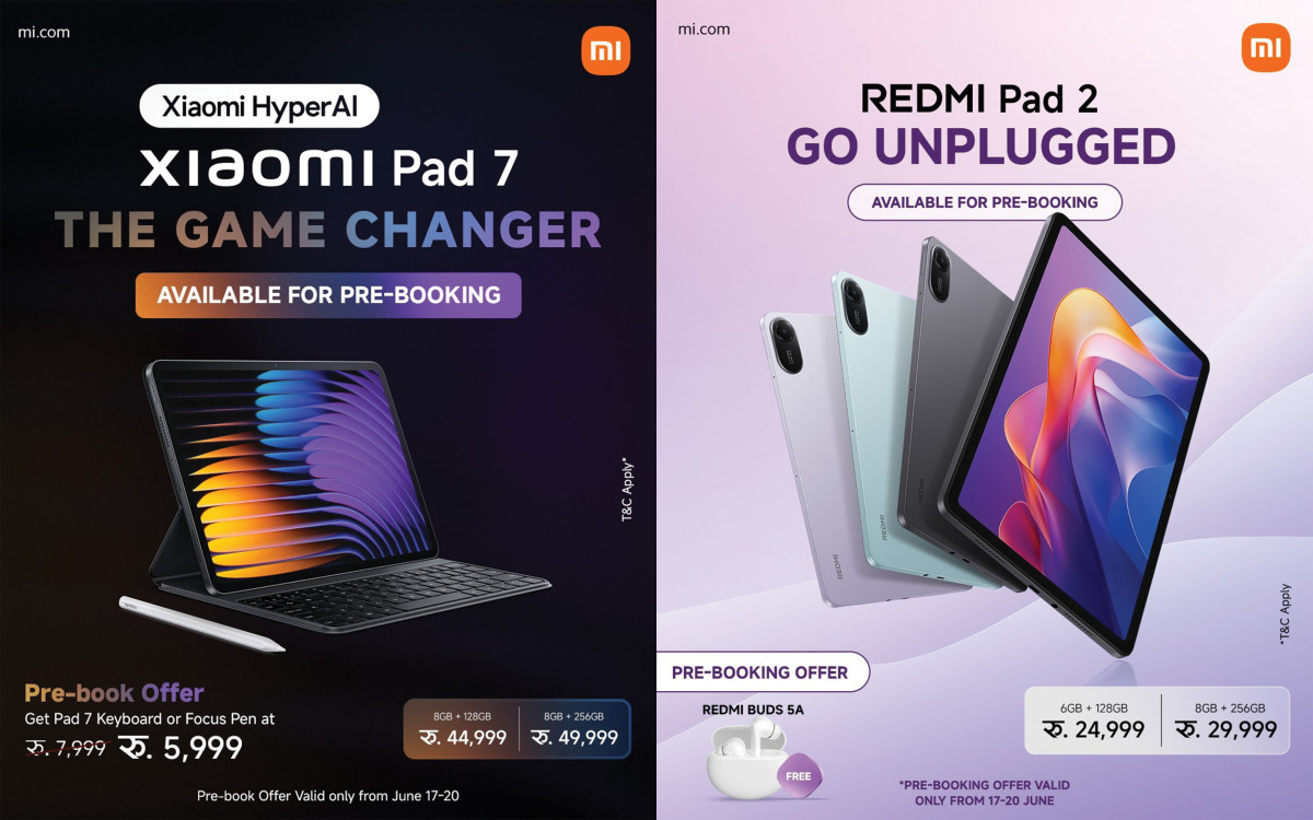 Xiaomi Pad 7 and Redmi Pad 2 Opens for Pre-Booking in Nepal
