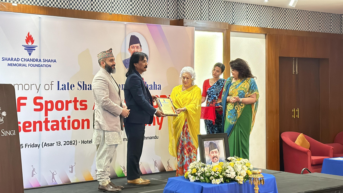 शरद चन्द्र शाहा मेमोरियल फाउन्डेसनद्वारा ‘SCSMF Sports Award 2025’ को दोस्रो संस्करण सम्पन्न