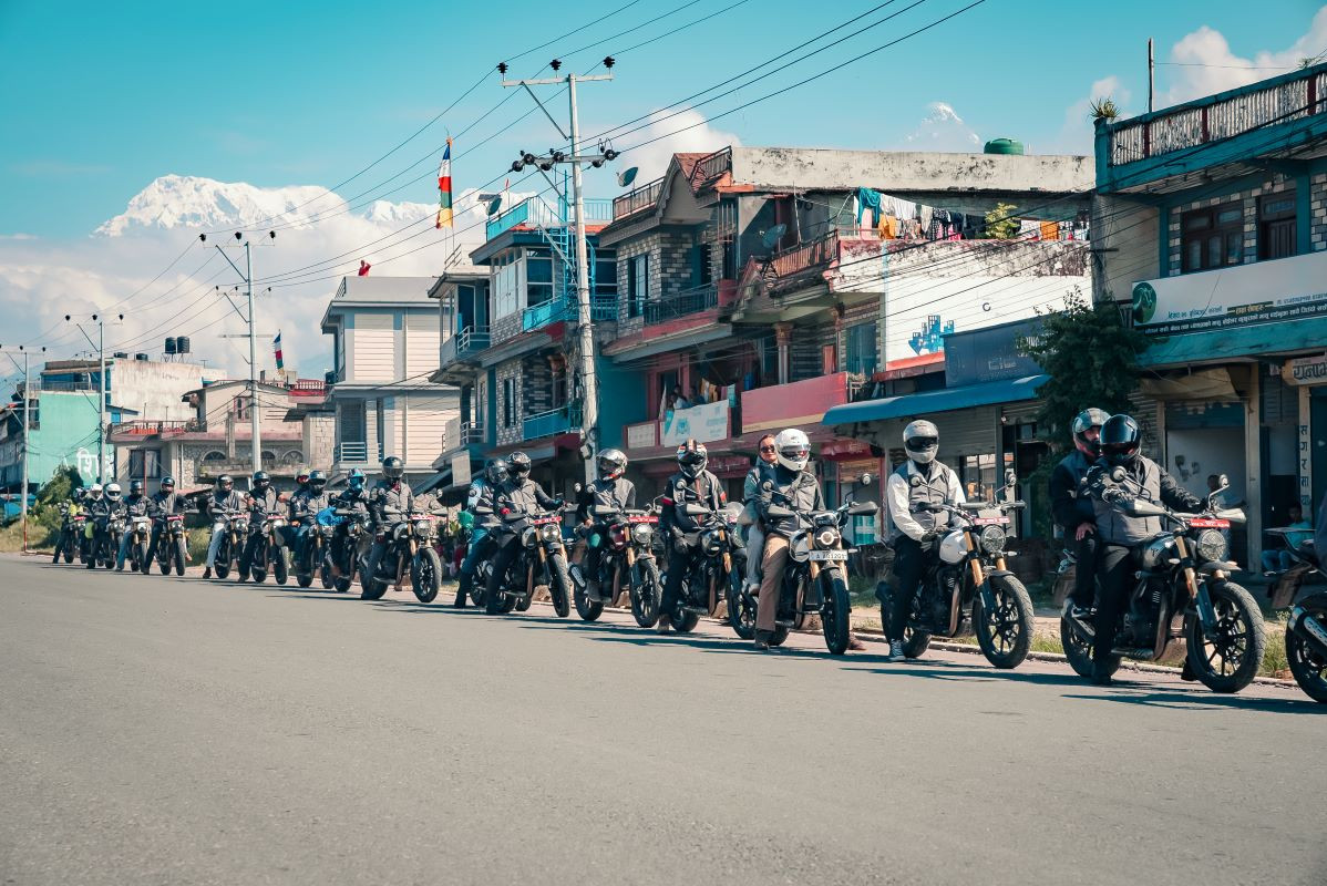ट्रायम्फ नेपालद्वारा ‘लिगेसी राइड : सौराहा एडिसन’ सम्पन्न