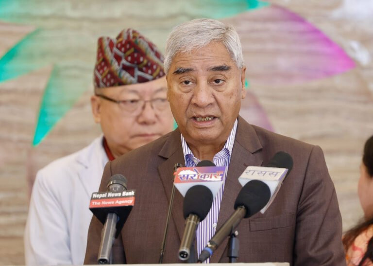 नेपालको राजनीति बिपीको मेलमिलापको नीतिको जगमा उभिएको छ : सभापति देउवा