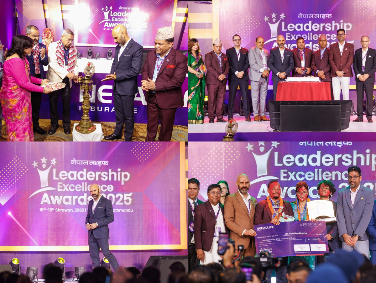 नेपाल लाइफ इन्स्योरेन्सको तीन दिवसीय Leadership Excellence Awards, 2025 भव्यतापूर्वक सम्पन्न