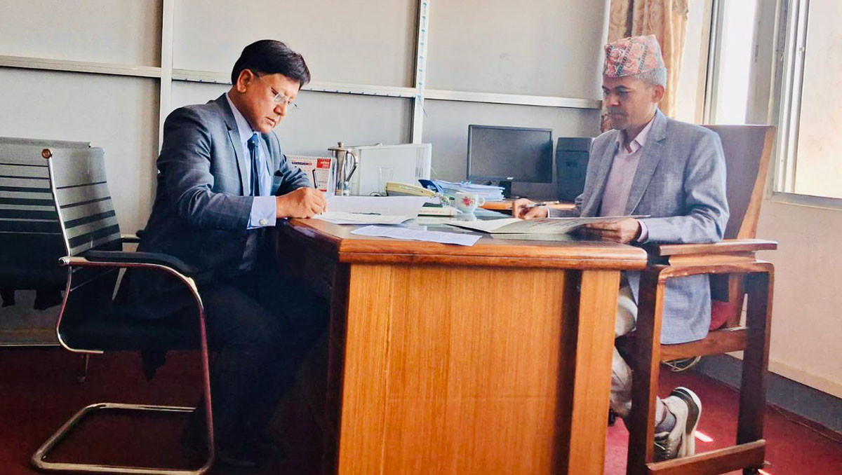 सिनेमाको छायांकन स्टुडियोका लागि तीन करोड सरकारी अनुदान सम्झौता