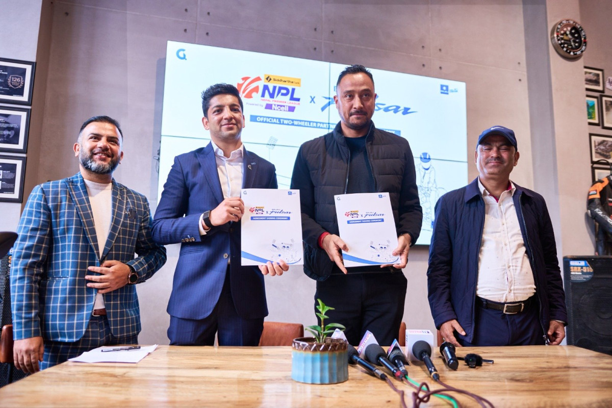 बजाज पल्सर बन्यो एनपीएलको ‘टु ह्विलर पार्टनर’, उत्कृष्ट तीन खेलाडीले ‘पल्सर एन १६०’ पाउने