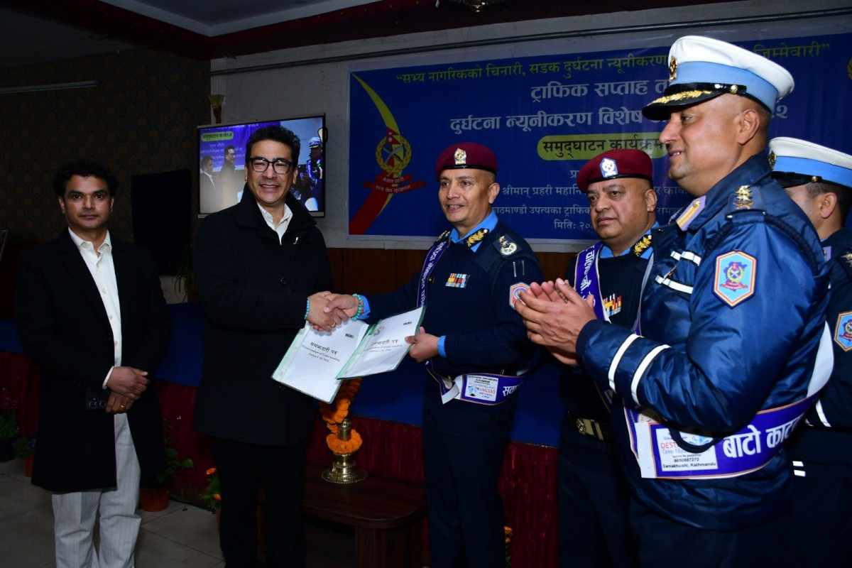 नाइमासँगको सहकार्यमा काठमाडौं उपत्यकाका ट्राफिक प्रहरीहरुलाई आधुनिक सवारी प्रविधिसम्बन्धी तालिम प्रदान गरिने