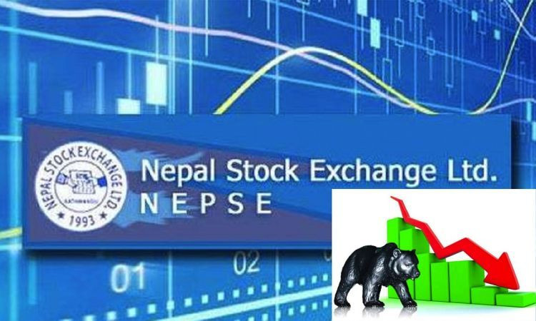 नेप्से परिसूचकमा दोहोरो अङ्कको गिरावट, कति भयो कारोबार ?
