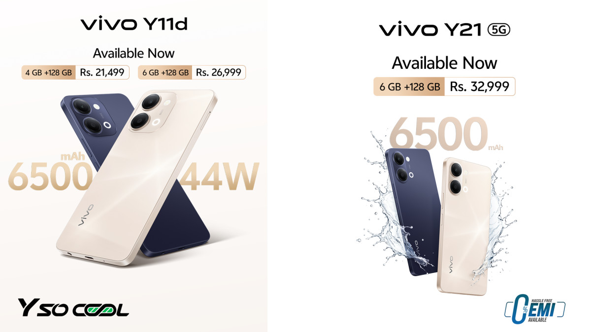 भिभो वाई सिरिजका दुई नयाँ स्मार्टफोन वाई ११ डि र वाई २१ फाईव जी सार्वजनिक