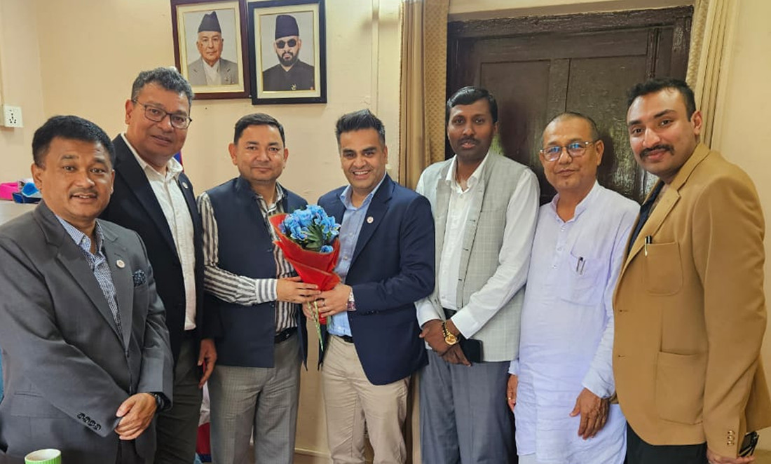 नाडाको प्रतिनिधिमण्डलद्वारा मधेश प्रदेशका अर्थमन्त्रीसँग भेटवार्ताः अटोमाेिटभ क्षेत्रको नीतिगत संवाद