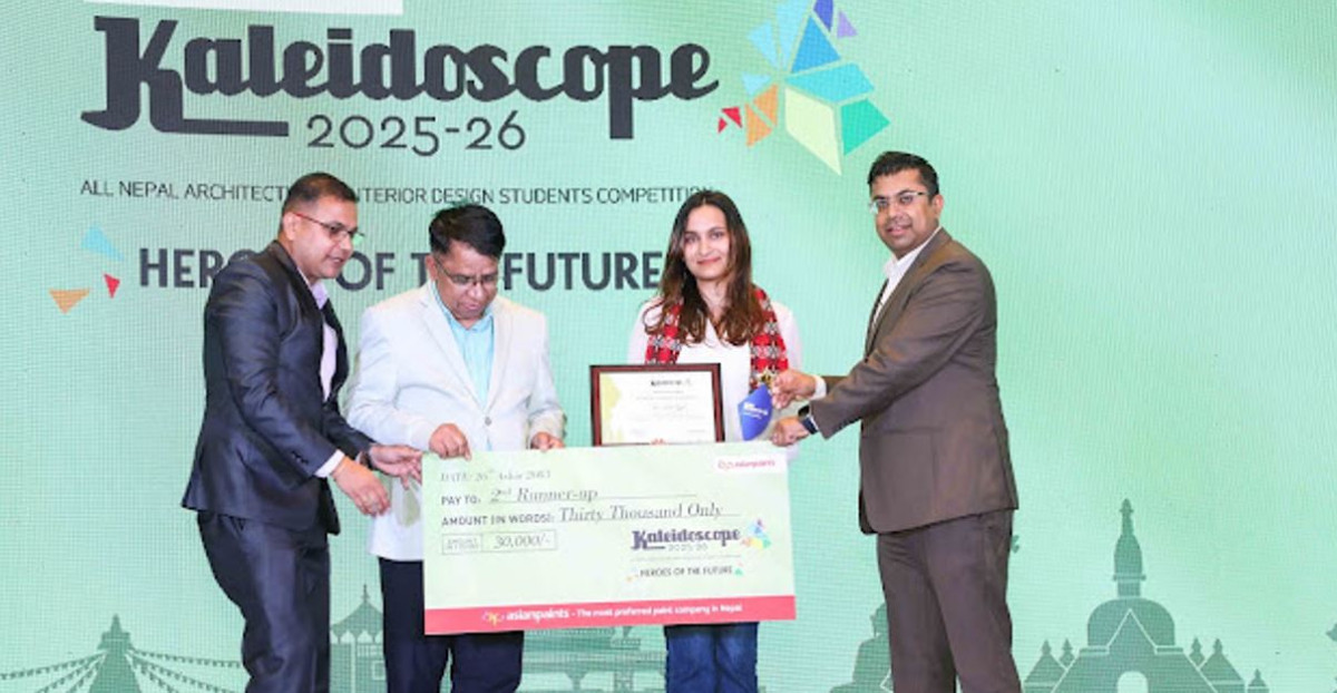 एशियन पेन्ट्सको Kaleidoscope २०८२–८३ प्रतियोगिताका विजेता सम्मानित