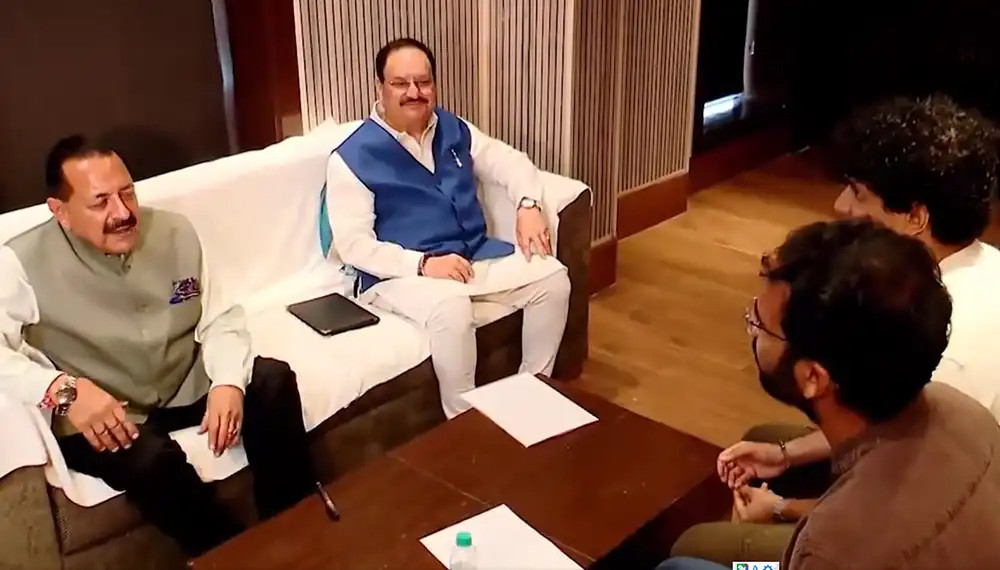 भारत सरकार र ककरोच जनता पार्टीबीच वार्ता