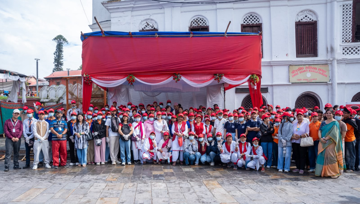 क्रिएसन नेपालद्वारा सञ्चालन गरिएको एकमहिने सरसफाइ अभियान द कोका–कोला फाउन्डेसनको सहयोग तथा पशुपति क्षेत्र विकास कोषको सहकार्यमा सम्पन्न