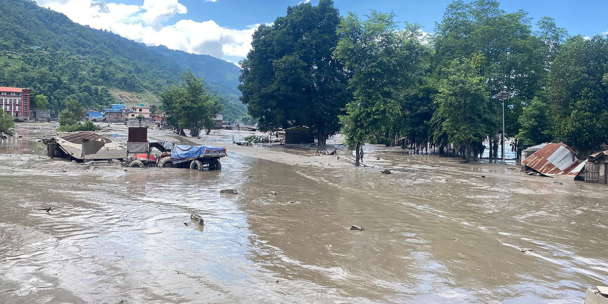 रसुवा बाढी अपडेट : मृतकको संख्या १५७ पुग्यो, त्रिशूली र नारायणी नदी किनारमा ६४ शव फेला