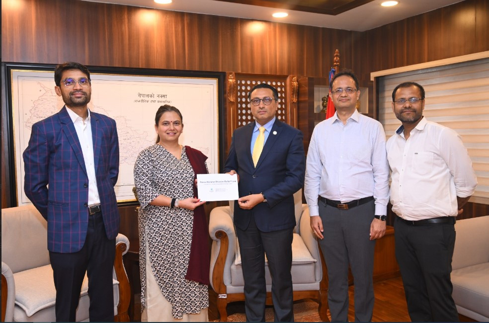 शंकर ग्रुपद्वारा रसुवा बाढी प्रभावितका लागि ४ करोड आर्थिक सहयोग