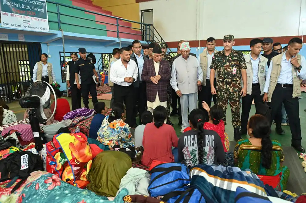 बाढी प्रभावित परिवारका लागि अस्थायी बसोबासको लागि सरकारद्धारा सर्वेक्षण सुरु