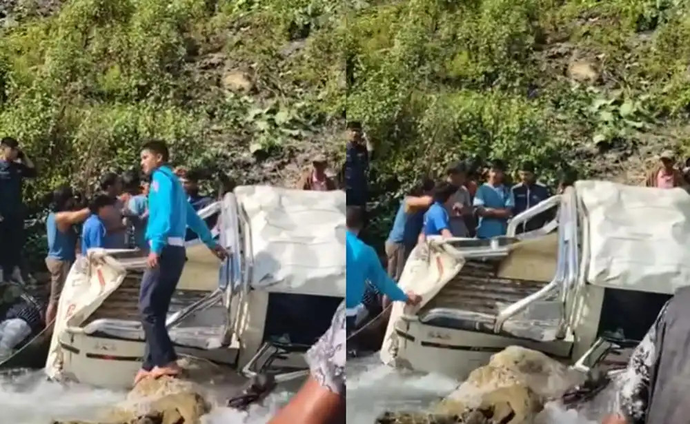 रुकुम पश्चिममा जीप दुर्घटना: दुई जनाको मृत्यु, ११ घाइते