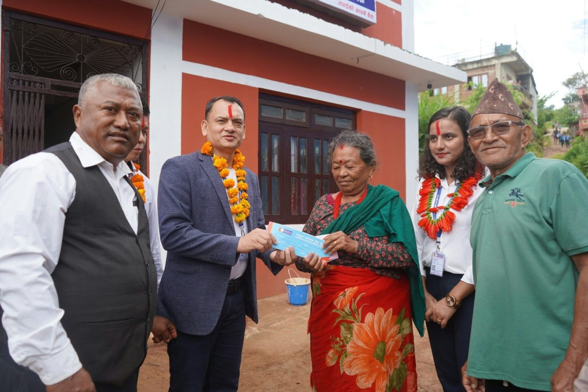 राष्ट्रिय वाणिज्य बैंकद्वारा गोरखाको बोर्लाङ्गमा  सेवा केन्द्र औपचारिक रूपमा आजदेखि सञ्चालनमा