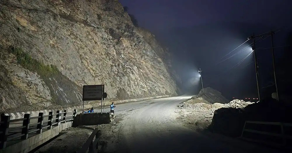 भारी बर्षाको सम्भावना भएपछि नारायणगढ-मुग्लिन सडकखण्ड आजराती बन्द हुने